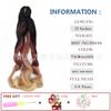 Cabelo Tranças Crochê Ondas Soltas Francesas 22 Polegadas Cabelo Tranças Crochê Ondas Soltas Francesas