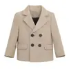 Trajes Formales para Niños Estilo Caballero Británico Atuendo de Florista para Performance Traje Elegante para Niños Chaqueta de Traje para Performance de Piano Anfitrión