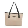 Bolso Tote de Paja Tejida de Verano de Gran Capacidad 2025 Nuevo Estilo Japonés Simple Pequeño Fresco Bolso Tejido Bolso de Hombro para Estudiante Universitario