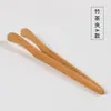 Clip de Madera Maciza Accesorios para Tazas Juego de Té Taza de Té de Caballero Pinza para Ceremonia del Té Juego de Té Seis Pinzas Kung Fu Lavado Madera de Bambú Metabo