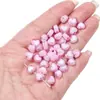 Contas Acrílicas Bicolores Contas de Coração Contas Soltas Pulseira Colar Artesanal DIY Acessórios de Joias para Miçangas Atacado Novo