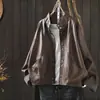 Chaqueta de Cuero para Mujer 2026 Nuevo Estilo Moderna de Moda Chaqueta Biker Estilo Corto Chaqueta de Cuero Súper Popular