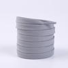Fabricante de Cadarços 48 Lingote Achado Criptografado 1cm de Largura Colorido Puro Camada Dupla Plano Largo Plano Branco Colorido Corda de Cadarço Esportivo Colorido
