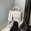 Bolso Sólido con Relieve para Madre e Hija 2026 Verano Nueva Moda Elegante Bolso de Hombro Único de Moda Bolso Pequeño Cuadrado Cruzado