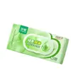Toallitas Húmedas Cherish, Toallitas Faciales de Limpieza para Adultos en Verano, Limpieza de Sudor Desengrasante Té Verde 80 Toques/Paquete Bolsa Grande con Tapa
