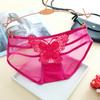 Ropa interior sexy de mariposa de gran tamaño para mujer, a la moda, con tirantes de tentación huecos, de malla ultrafina, 6867