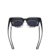 Conjunto de Óculos de Sol para Miopia Masculino, Clip-On Polarizado Anti-UV Tendência Óculos de Sol Tiktok para Dirigir para Mulheres