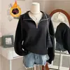 Sudadera con cremallera nueva de primavera y otoño, transfronteriza europea y americana 2025, casual y cómoda para el uso diario