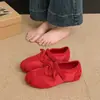 Tênis de treino alemães retrô com cadarço e velcro para mulheres, novo 2026 versátil casual plano sapatilhas para compras de primavera