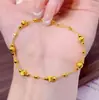 Fábrica de Suministros para Salas de Transmisión en Vivo Venta Directa al por Mayor Pulsera de Abalorios Brillantes para Gato Ojo de Gato Abalorios Disco Deslumbrantes Moda de Lujo Ligero para Mujeres