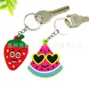 Llavero de Serie de Plantas Lindas de Dibujos Animados Colgante para Mochila Accesorios Llavero Colgante Lindo para Mochila Goma Suave de PVC