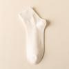 Meias Novas de Primavera e Verão Meias de Algodão Masculinas Meias Sapatilha Casuais de Cor Sólida Meias Masculinas Absorventes de Suor Confortáveis Meias Curtas Meias de Estudante