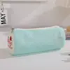 Estuche para Lápices de Cachorro de Pastel de Fresa Muy Atractivo Caja de Papelería de Dibujos Animados Lindos Bolsa de Almacenamiento de Gran Capacidad Bolsa de Papelería de Malla