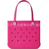 Bolsa de Praia Eva Impermeável ao Ar Livre Bolsa de Mão DIY Acessórios de Joias Bolsa Tote Moda Transfronteiriça Europeia e Americana Bolsa com Furos