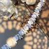 Em estoque Novo Lolita Bordado Solúvel Em Água Lace Leite Seda Único Lado Flor Onda Lace Lace Código De Barras