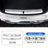 Adecuado para 16-25 Bmw Nuevo X1/Ix1 Maletero Placa Protectora Trasera Tira Protectora Portón Trasero Accesorios Decorativos Modificación
