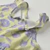 Vestido de Rayón para Niños Listo para Usar, Lavable, No Encoge, Vestido de Algodón sin Mangas de Cuello Redondo para Niñas, Ropa de Verano para Niños Mayores