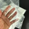 Xale descartável para tintura de cabelo óleo para tratamento capilar salão de beleza barbearia lavagem especial sem xale permanente corte de cabelo plástico para cabeleireiro lenço