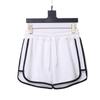 Shorts Deportivos de Tres Puntos para Mujer, Ropa Exterior de Verano, Shorts para Correr, Pantalones de Fitness de Cintura Alta y Pierna Ancha, Pantalones Casuales de Talla Grande con Aspecto Adelgazante