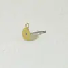 Accesorios de joyería hechos a mano DIY pasador plano para oreja de acero inoxidable colgante no alérgico fabricantes de pendientes al por mayor
