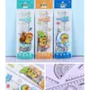 Set de Reglas para Estudiantes Set de Reglas Lindas Suministros de Estudio para Exámenes para Niños Placa Triangular Transparente Juego de Cuatro Piezas Papelería al Mayoreo