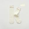 Nuevos Calcetines para Niños Otoño e Invierno Estilo Coreano con Lazo Estilo Princesa Calcetines de Media Caña para Niños Niñas Calcetines para Bebés Medias Algodón Peinado