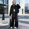 Conjunto de Primavera y Otoño para Niñas 2026 Nuevo Casual Estilo Coreano para Niños Medianos y Mayores Bloque de Color Rayas Deportivas Conjunto Moderno