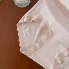 5460# Flanela Amiga da Pele Outono/Inverno Escovada Cor Sólida Alta Elasticidade Sem Costura Calcinhas Triângulo Cintura Média para Meninas 10A Forro Antibacteriano