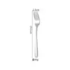 Elegante Conjunto de Talheres de Aço Inoxidável 304 para Uso Doméstico: Faca de Bife, Garfo, Colher, Colher de Sobremesa/Café, Garfo de Frutas, Colher de Mexer