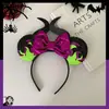 Diademas de Halloween transfronterizas para eventos divertidos, sesiones de fotos, accesorios de cosplay de disfraces, sombreros brillantes, gafas, diademas y pinzas para el cabello