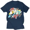 Desenho animado japonês Jujutsu Kaisen homens bonito verão gola redonda manga curta feitiço de volta à guerra camiseta popular