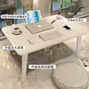 Mesa de cama plegable pequeña, escritorio para estudiantes, mesa de computadora, mesa de dormitorio, mesa de dormitorio, mesa para sentarse en el dormitorio grande