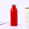 Botella de Leche de Acero Inoxidable de Doble Capa con Vacío de 500ml Botella de Agua Deportiva con Aislamiento al Vacío de Acero Inoxidable