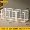 Valla anti-escape para mascotas jaula para perros espacio grande casa para perros teddy corgi jaula de entrenamiento de aislamiento anti-escape superior