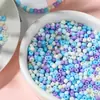 Cuentas de Cristal para Arroz Color Macarrón Súper Mate de 3/4 mm Material para Pulsera de Teléfono Móvil Collar DIY Cuentas Sueltas