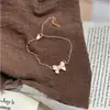 Coleção Popular de Pulseiras de Luxo Leve Estilo Transfronteiriço do Xiaohongshu Cheia de Diamantes Escovado Temperamento de Alto Padrão Colar Super Feérico