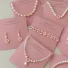 Pulsera de Perlas Rosas con un Toque de Lujo Ligero y Exquisito, Diseño Único, Nuevo Modelo 2024, Regalo para Novia, Regalo para Mejor Amiga