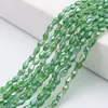 Atacado Pujiang galvanizado Cristal solta contas diy cortina contas 8*12 10*15 médio furo gota de água AB talão cortina material
