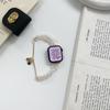 Correa de Pulsera Transparente de Perlas Adecuada para Applewatch iWatch Décima Segunda Generación 11/10