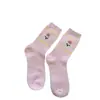 Calcetines de terciopelo australiano de colores para invierno, calcetines para mujer, gruesos, forrados de felpa, cálidos, de dibujos animados japoneses lindos, calcetines de invierno apilables