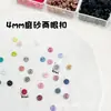 Botones esmerilados de 4 mm con dos agujeros botones para muñeca mini accesorios para ropa de muñeca ob11 ropa para muñeca bjd botones hechos a mano para DIY
