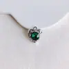 Accesorios de Aleación DIY al por Mayor Colgantes Coloridos Incrustados con Pedrería Pulseras Collares Incrustados con Circonita Pequeños Dijes Accesorios de Joyería