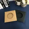 Caja de embalaje para pañuelo de seda estilo sobre de una sola pieza Caja de regalo para pañuelo cuadrado pequeño Caja de regalo cuadrada Color sólido Cajas vacías al por mayor