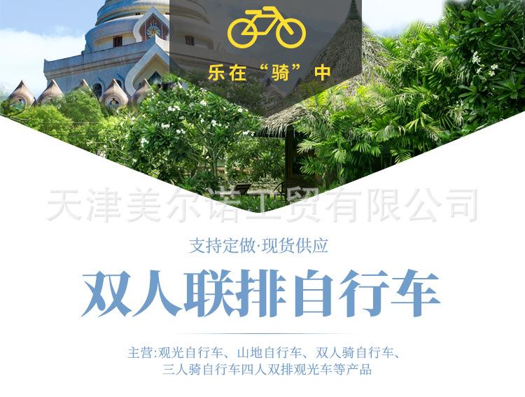 自行车,观光车,脚踏车休闲,多人骑