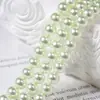 Perlas de Imitación Sueltas Cuentas de Concha de Imitación Glaseadas Cuentas de Concha de Perla Accesorios para Joyería Pulsera Collar DIY Cuentas Semiacabadas