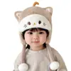 Gorro de Invierno para Protección Facial de Bebé, Calentador de Orejas, Lindo Gorro de Lana para Hombres y Mujeres, Gorro Tejido para Bebés, Gorro para Niños
