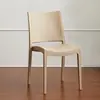 Silla de Plástico Simple Respaldo Silla Silla Adulto Silla de Comedor Silla de Ocio para Exterior Apilable Silla Engrosada Silla de Negociación