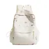 Mochila escolar de gran capacidad para estudiantes de secundaria y preparatoria, versión coreana con estampado de cachorro lindo, mochila de gran capacidad para la temporada de regreso a clases