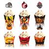 Nuevos suministros para fiestas de mesa de panal de Halloween, decoración de papel, diseño de traje, accesorios de comercio exterior transfronterizo