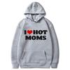 Suéter nuevo de moda para hombre talla europea letras Ihotmoms hip hop Hip Hop Hip Hop suéter con capucha de forro polar holgado abrigo para pareja